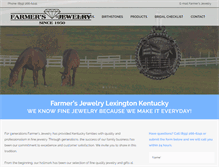 Tablet Screenshot of farmersjewelry.com